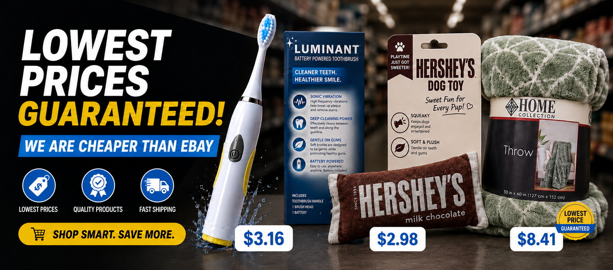 Lowest prices guaranteed with fast shipping