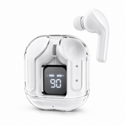 2nd Generation Transparent Wireless Earbuds with Digital Battery Display