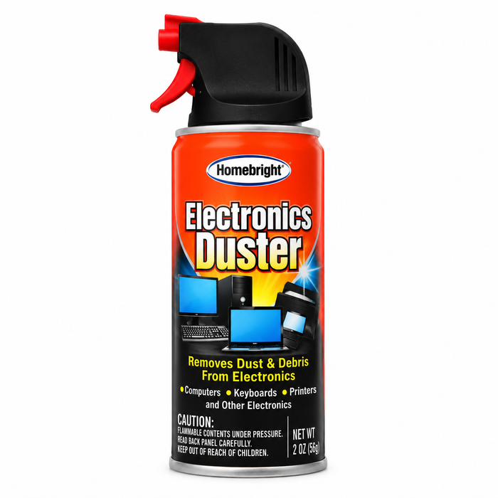 Electronics Duster Spray for Computers & Keyboards, 2 oz (Single Can)