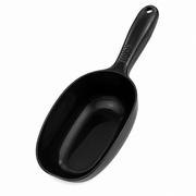 2-Cup Pet Food Scoop with Easy-Grip Handle – Black