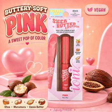 Bubble T Shea Butter Lipstick – Pink