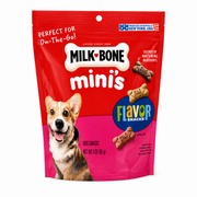 Milk-Bone Minis Flavor Snacks Dog Treats – Assorted Flavors, 3 oz