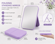 Portable Folding Standing Mirror – Compact Vanity Mirror for Makeup, Travel & Daily Use