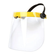 Face Shield with Flip-Up Visor – Full Face Safety Protection for Grinding, Cutting & Woodworking