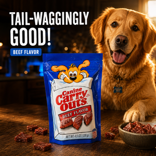 Canine Carry Outs Beef Flavor Dog Treats – Soft Bite-Size Rewards