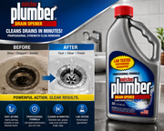 Mister Plumber Professional Formula Drain Opener – 32 fl oz Clog Remover