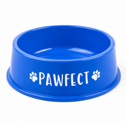 PAWFECT Blue Pet Bowl – Durable Food & Water Bowl for Dogs & Cats