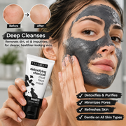 Freeman Detoxifying Charcoal Mud Face Mask – Deep Cleansing Formula (2-Pack)