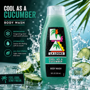 LA Looks Cool As A Cucumber Body Wash – Refreshing Clean, 18 fl oz