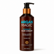 Argan Magic Nourishing Hair Cream – Hydrates, Conditions & Controls Frizz, 8.5 fl oz