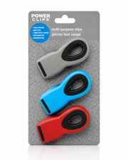 Power Clips Multi-Purpose Bag & Food Storage Clips – 3 Pack