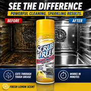 Scrub Free Heavy Duty Oven Cleaner – Lemon Scent, 12 oz