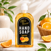 Delta Home Mandarin Liquid Hand Soap – Refreshing Citrus Scent, 16 fl oz