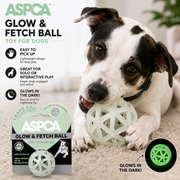 Glow in the Dark fetch ball for dogs