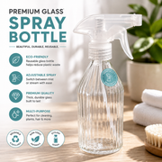 Premium Plastic Spray Bottle – Refillable Multi-Purpose Mister for Cleaning, Plants & More